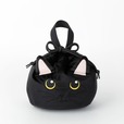 【紀ノ国屋】「保冷巾着」黒猫 ￥2,310（バッグサイズ：タテ約19cm×ヨコ約28cm×マチ約12cm）