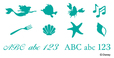 全てのリングの内側に、名前やメッセージなどオリジナル絵文字と共に全角20文字まで文字彫りができる【ディズニー『リトル・マーメイド』ブライダルコレクション】