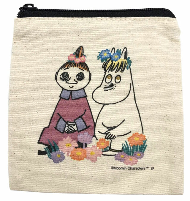 【MOOMIN POP UP STORE 大丸福岡天神店】ミニポーチ２種（各税込880円）