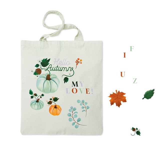 【フライングタイガー／DIYトートバッグ 990円】付属のアイロンプリントシートを使って自分だけのオリジナルバッグを作ろう