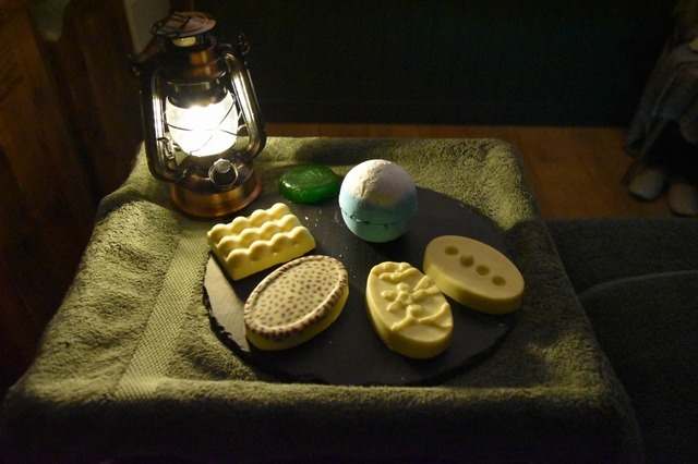 スパで使用するマッサージバー