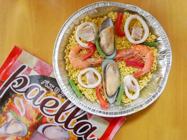 スープを入れたりと手間をかけて調理すると、味はさらに本格派に／オーケーオリジナル　冷凍パエリア