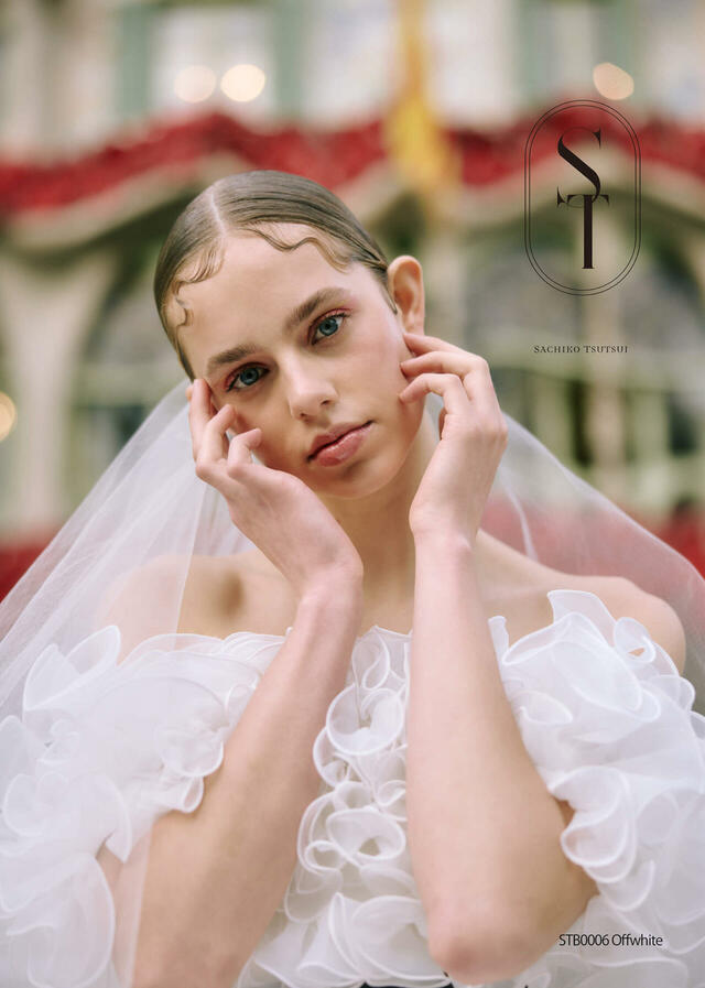 クラウディア|「ST(サチコツツイ)」新作ウェディングドレス|STB0006_Offwhite