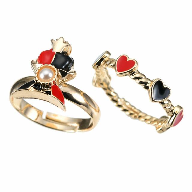 ハートの女王 指輪・リング セット Disney Villains 1,980円