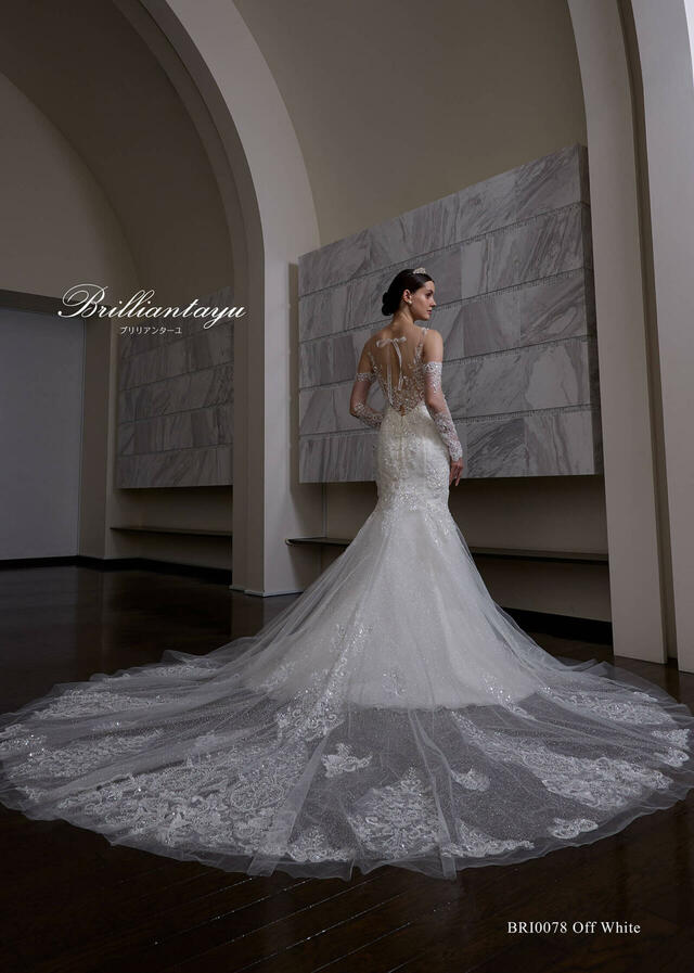 「Brilliantayu (ブリリアンターユ)」新作ウェディングドレス BRI-0078_OffWhite