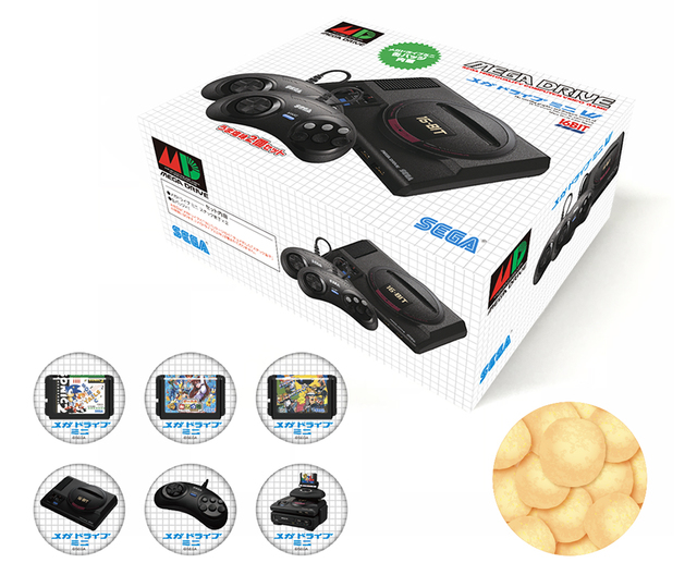 「メガドライブミニ」スナック (缶バッジ付き全6種ランダム) 800 円（税込）