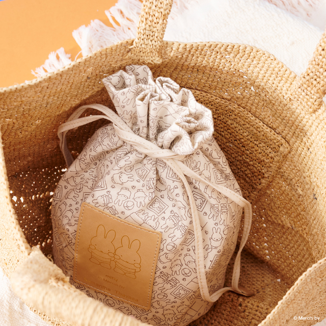 ラフィアバスケットバッグ ￥24,200マルチカラー 全1色