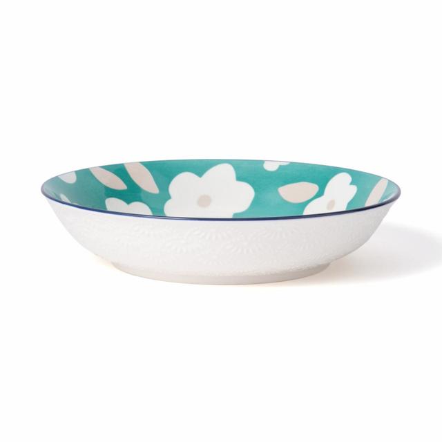 色々皿深皿 　レトロフラワー　800円（税込）