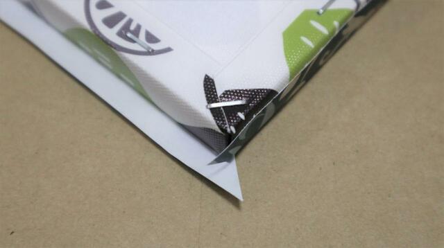 【ダイソー mtリメイクシート】角もきれいに処理できました