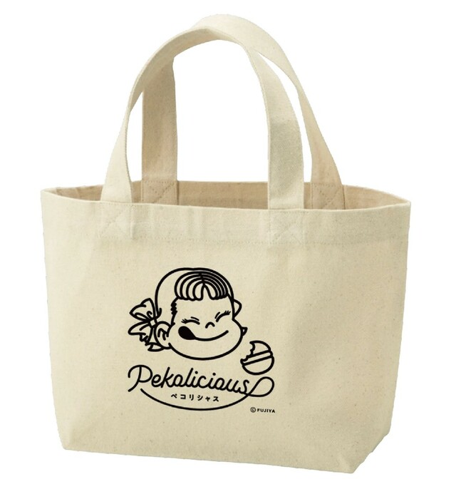 「Pekoliciousオリジナルランチトートバッグ」＜各税込200円＞【不二家の新業態『Pekolicious』オープン】