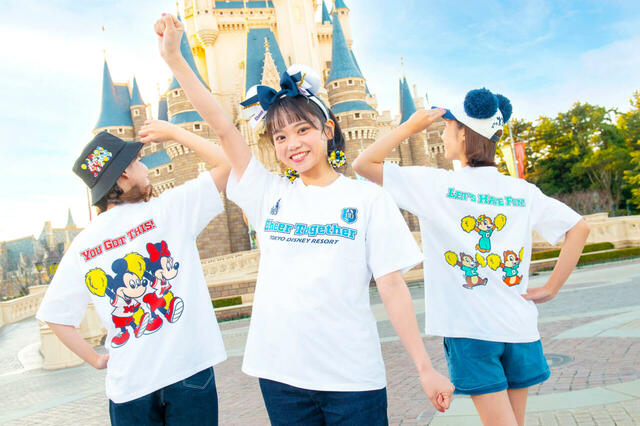 東京ディズニーリゾート「ポンポンを持ったミッキーたちが元気に盛り上げてくれるグッズ」｜販売店舗：東京ディズニーランド「グランドエンポーリアム」、東京ディズニーシー「エンポーリオ」｜発売日：2025年4月24日（木）