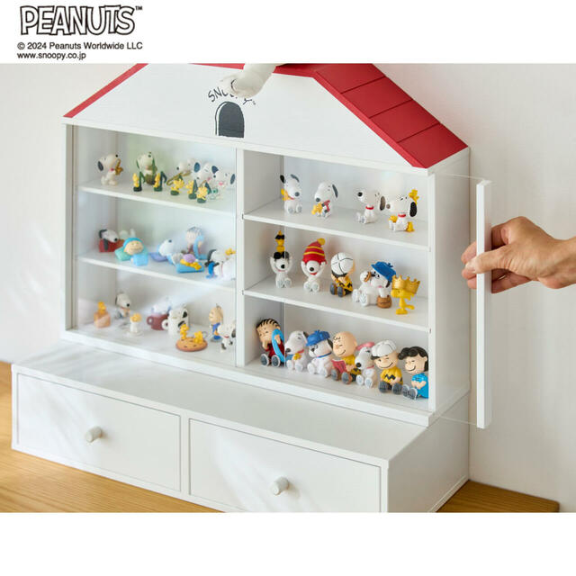 コレクション収納ラック「スヌーピー」