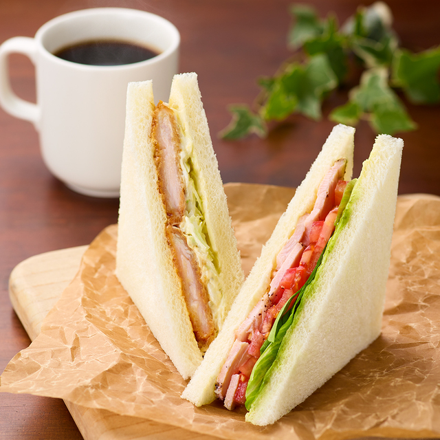 バジルチキンサンド ＆ チキン南蛮サンド～柚子風味～