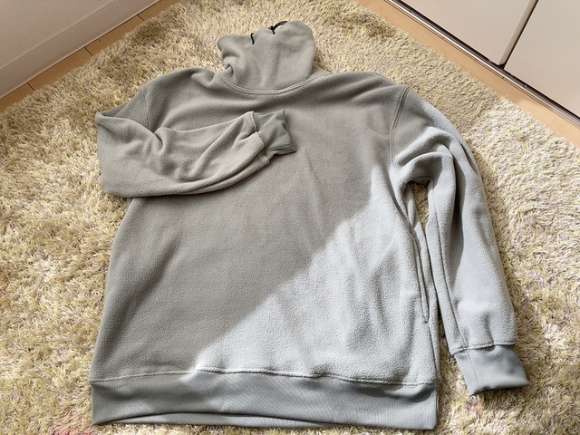 【ワークマン Loose Fit M フリースタートルネック】タートルネックタイプのフリーストップス