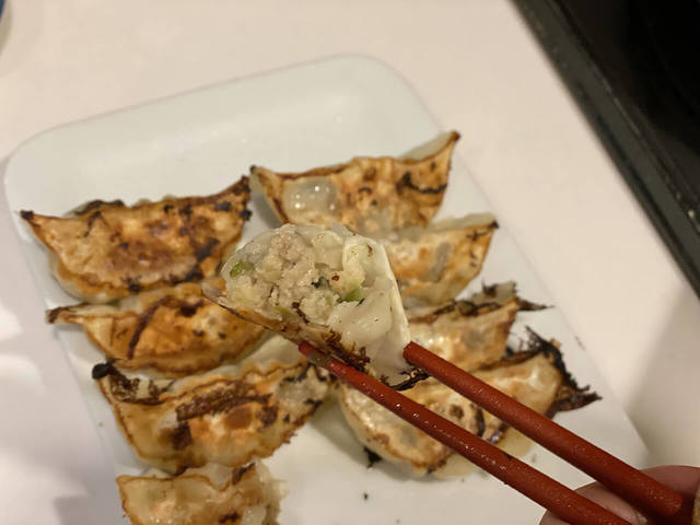 千葉県八街市　肉玉そば越智　 ラーメン店のこだわり餃子！