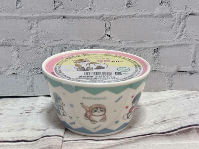 【ファミリーマート×mofusand／シリアルボウル＆白桃ゼリー】税込960円