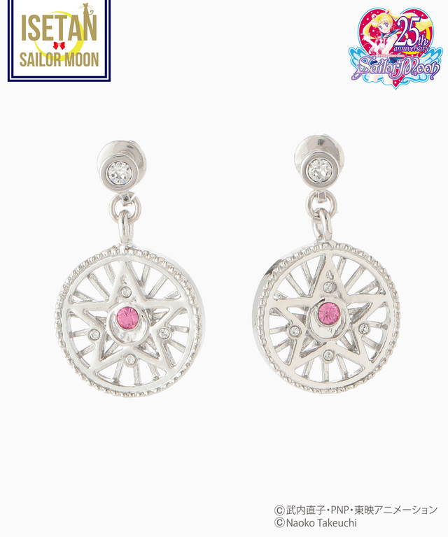 スワロフスキー®クリスタルコラボ クリスタルスターコンパクトピアス