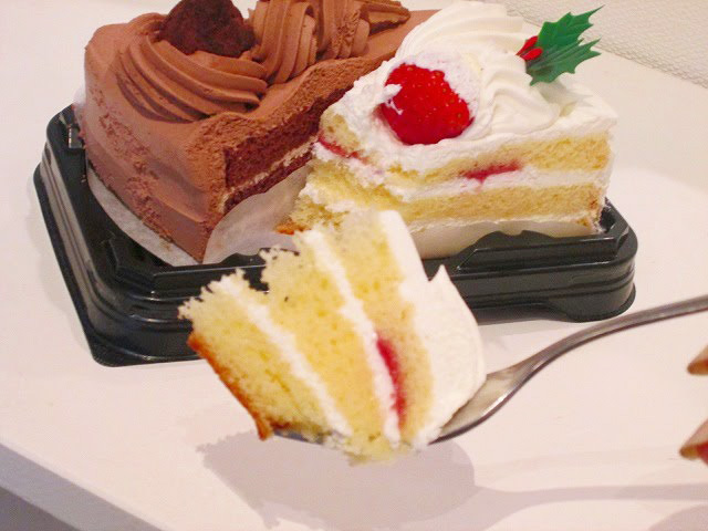 クリスマスミックスショートケーキ（ミニストップ）