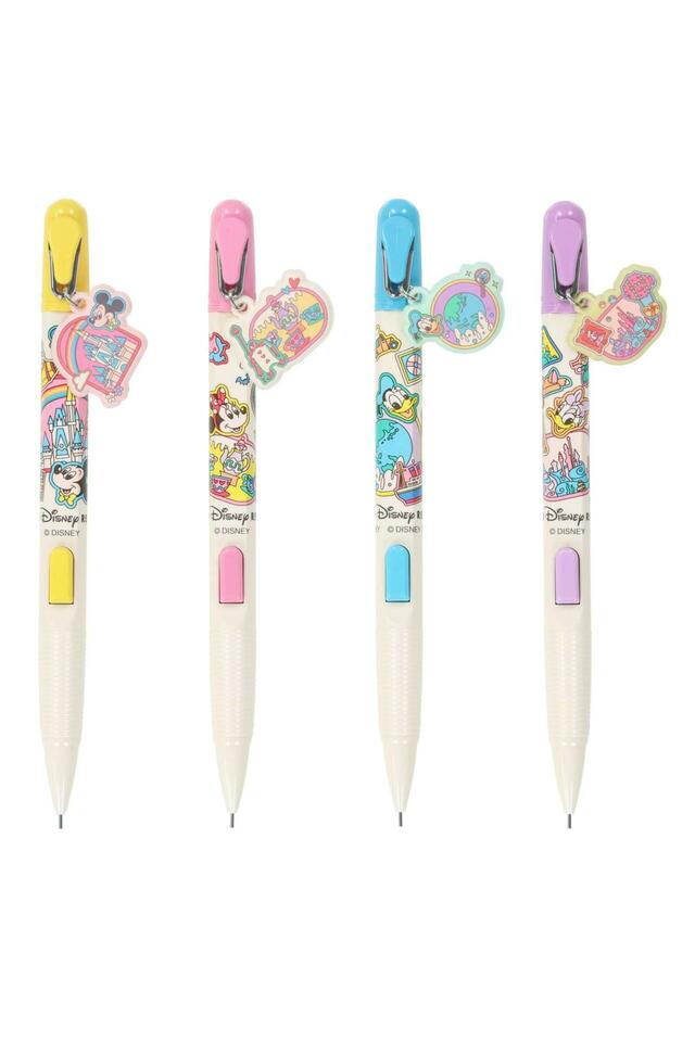 シャープペンシルセット 2,200円｜東京ディズニーリゾート パークモチーフグッズ｜販売店舗：東京ディズニーランド「グランドエンポーリアム」、東京ディズニーシー「イル・ポスティーノ・ステーショナリー」｜発売日：2025年12月11日（木）