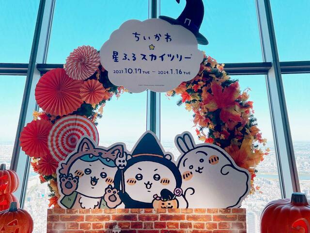 10月はハロウィン仕様になっています！