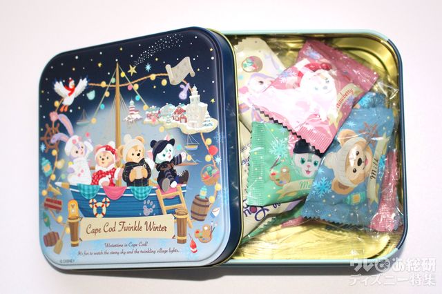 「ダッフィーのトゥインクルウィンター」チョコレート