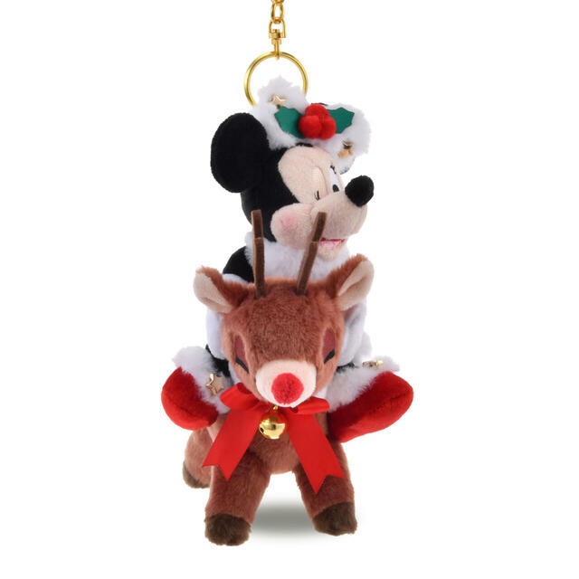 ミニー ぬいぐるみキーホルダー・キーチェーン DISNEY CHRISTMAS 3,500円