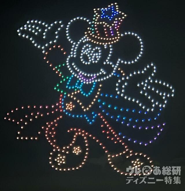 東京ディズニーリゾート４０周年スペシャルドローンショー