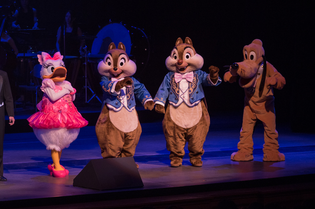 バレンタイン・ナイト 2016 ゲストメッセージ デイジーダック プルート チップ デール 撮影:YOSHI