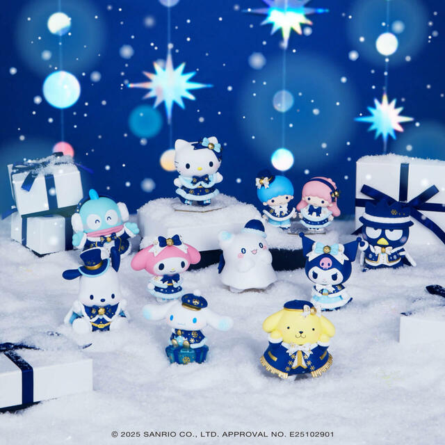 A賞：フィギュア｜Happyくじ「Sanrio characters Holiday Collection」