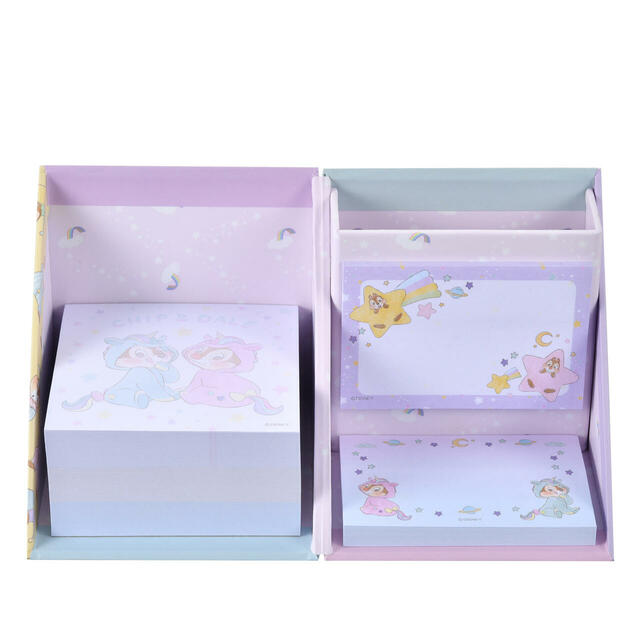 チップ&デール 付箋・メモ帳 ペンスタンド付き CHIP ‘N DALE COLLECTION 950円