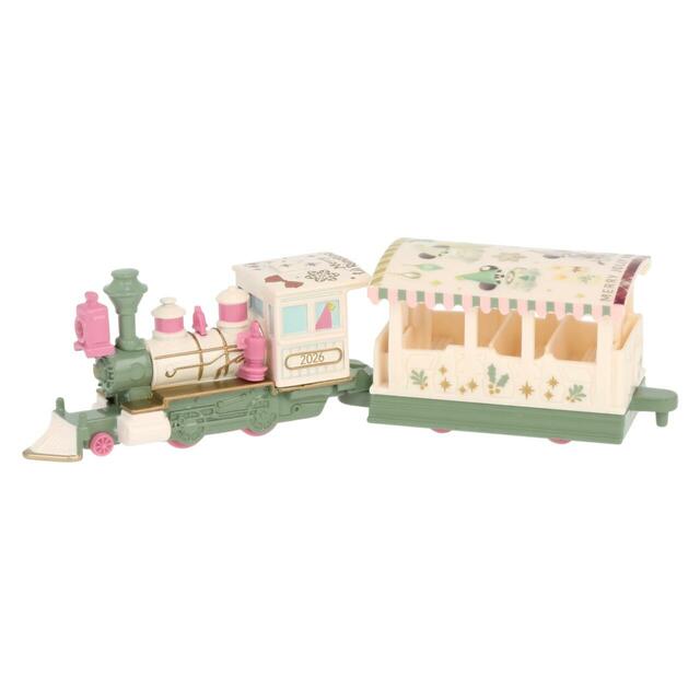 ディズニー・ビークル・コレクション〈トミカ〉セット 2,800円|東京ディズニーリゾート「ディズニー・クリスマス」スペシャルグッズ|販売店舗:東京ディズニーランド「ディズニー&カンパニー」、東京ディズニーシー「ガッレーリア・ディズニー」|発売日:2026年11月10日(火)
