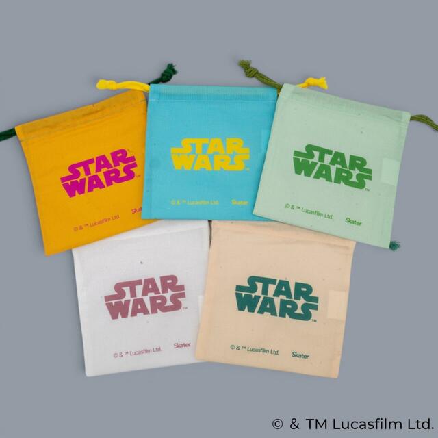 STAR WARS／ユニークアート ブラインド 巾着M(単品) 1,155円