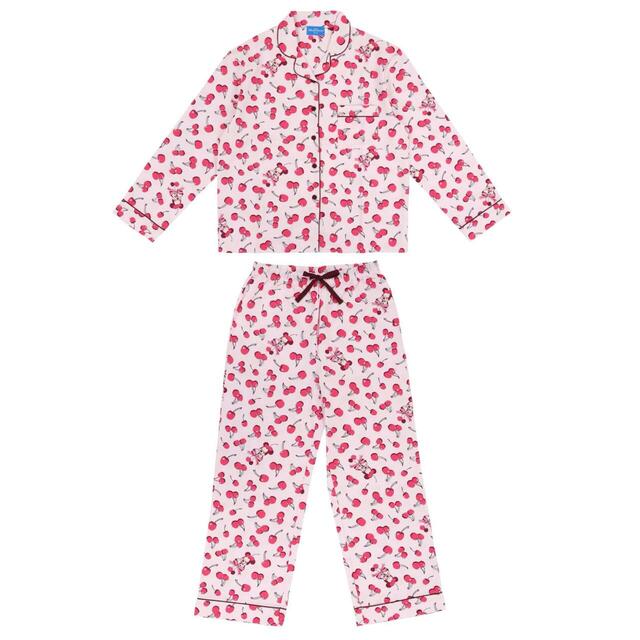 ルームウェア 6,200円｜東京ディズニーリゾート ミニー＆さくらんぼグッズ｜販売店舗：東京ディズニーランド「グランドエンポーリアム」、東京ディズニーシー「エンポーリオ」｜発売日：2026年2月5日（木）