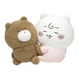 【「Chiikawa Baby ぬいぐるみくじ」】B賞：磁石でぴたっと！くまとなかよしなちいかわぬいぐるみ　サイズ：ちいかわ：約H230×W180×D150mm、くま：約H220×W140×D130mm