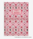 【Cath Kidston × Hello Kitty】クリアファイル Pink 770円／内側に仕切りがある、3ポケットタイプ