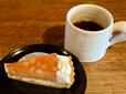 【タリーズコーヒー　桃とアールグレイのタルト】午後の休憩タイムにコーヒーといただきます