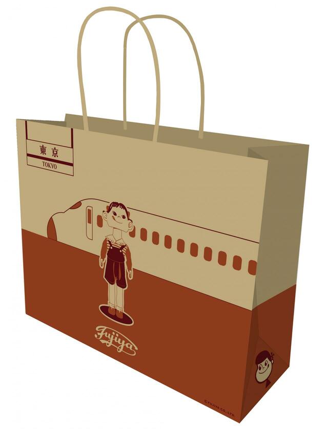 「オリジナルデザインショッパー」【不二家の洋菓子 ペコちゃん×トーキョー】