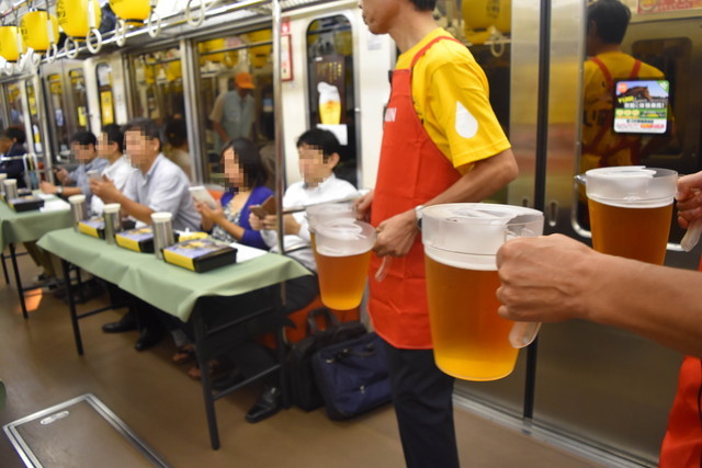 ミステリービアトレイン2015／イベントの模様