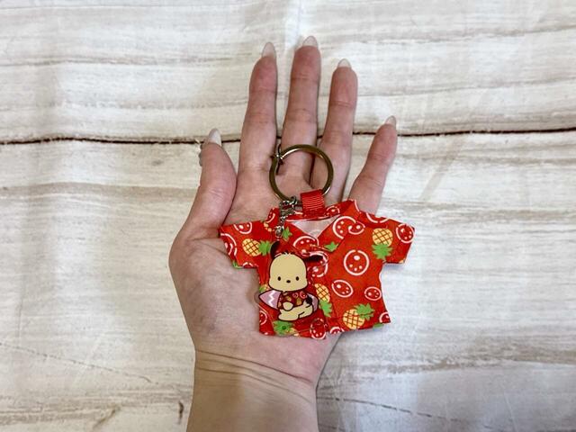 サイズ:<アロハシャツ>約 H6×W9cm<アクリルチャーム>約 H5×W5cm(取り付けパーツを除く)