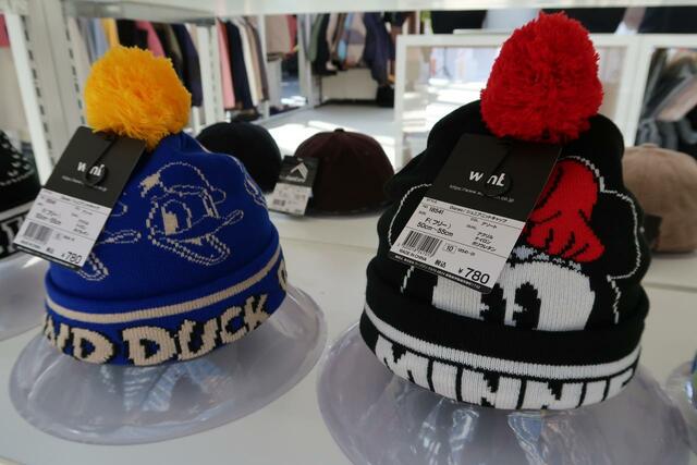 ワークマン ディズニーデザイン ジュニアニットキャップ 780円(税込)