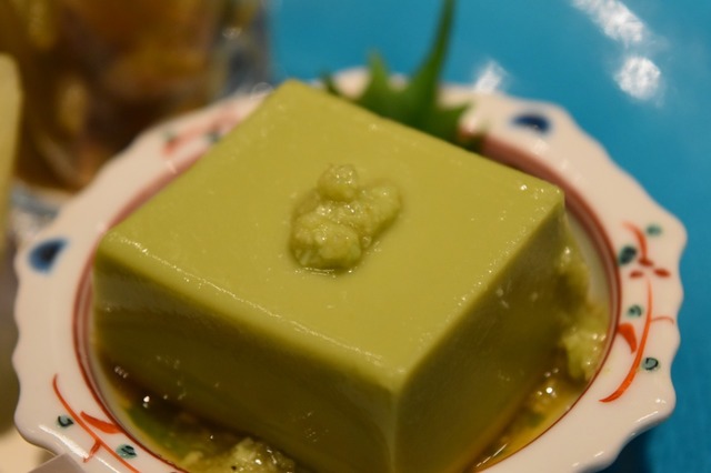 ワサビ豆腐