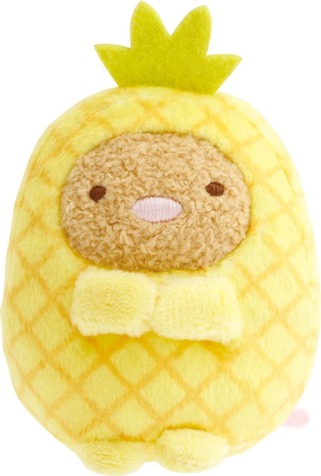【すみっコぐらし新商品】「てのりぬいぐるみ」1,540円／とんかつ（パイナップル）