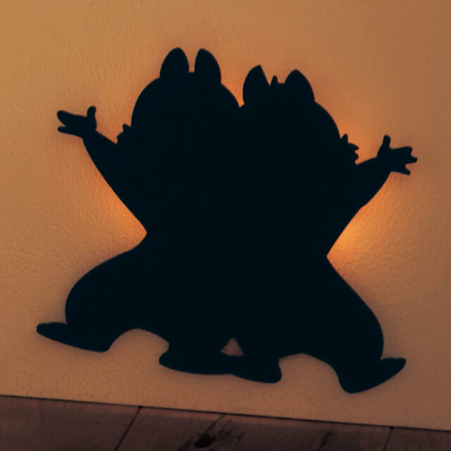 シルエットのウォールライト（選べるキャラクター） ｜￥ 3,590 （税込）