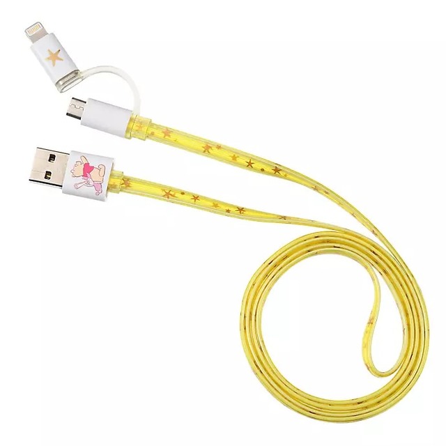 iPhoneiPadiPod用2in1 USBコード<プー&ピグレット>2,530円