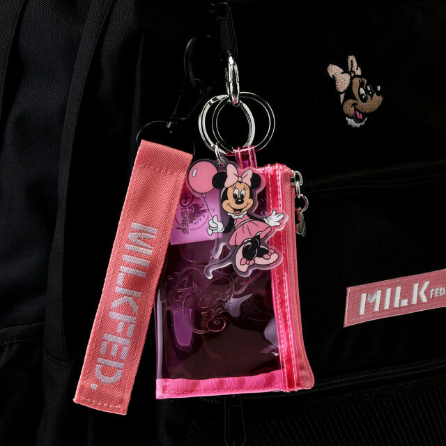【MILKFED.】ミニー リュックサック・バックパック チャーム・ポーチ付き 23L 13,500円
