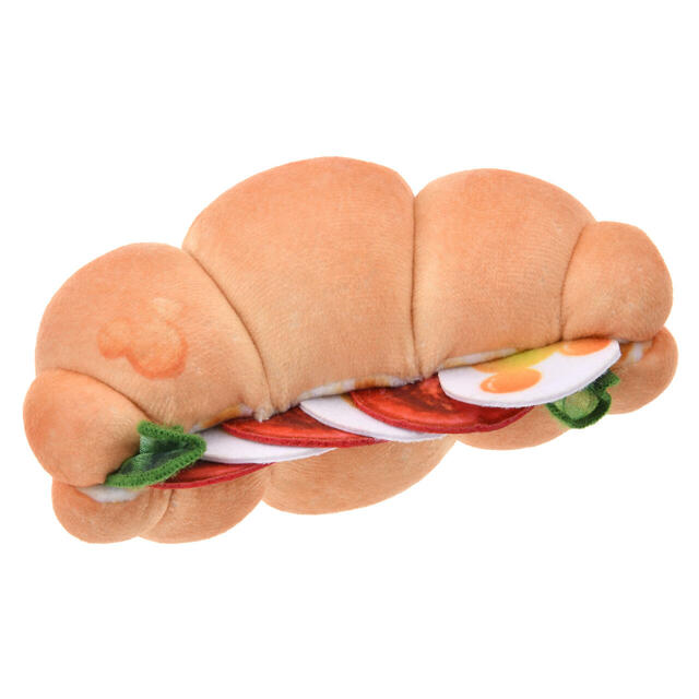 ミッキー ぬいぐるみキーホルダー・キーチェーン クロワッサンサンド MICKEY'S BAKERY 2,000円