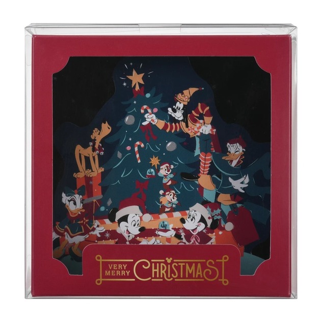 ミッキー&フレンズ グリーティングカード ボックスタイプ DISNEY CHRISTMAS 2022 1,320円