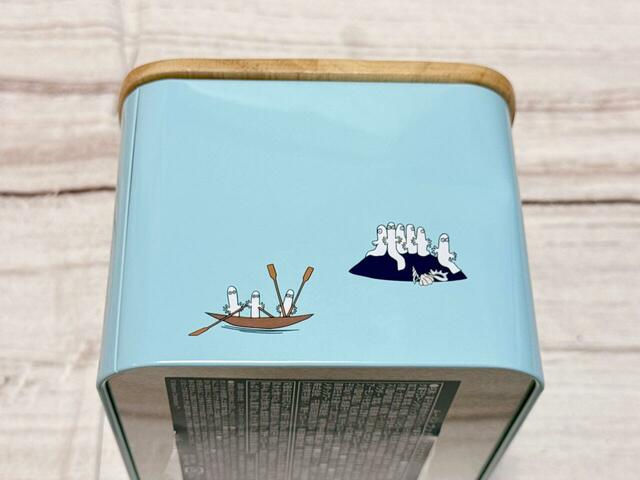 【カルディ／ムーミン ウッドリッド スクエアティン】細かいところまでムーミンの世界観を楽しめます♪