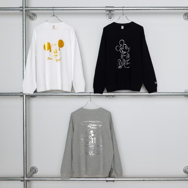 スウェットシャツ｜2,990円｜ユニクロUT「ミッキーシャインズ」コレクション
