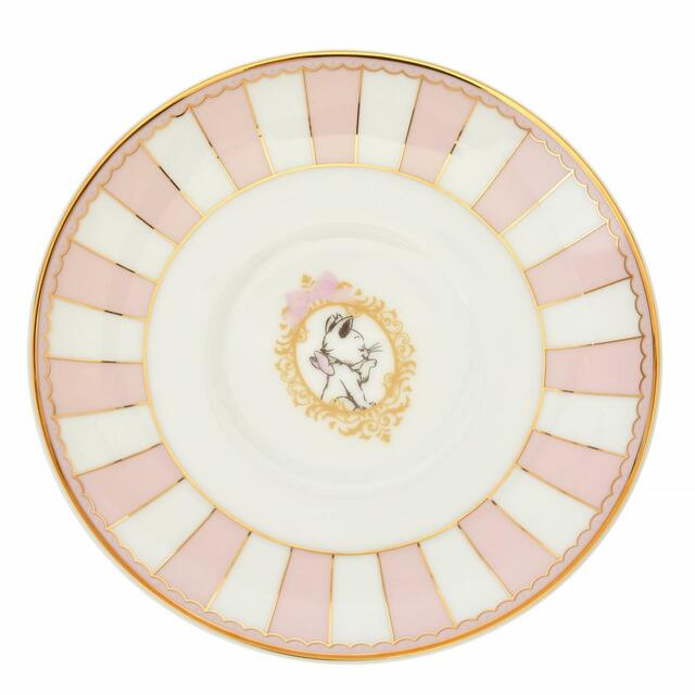【Noritake】マリー おしゃれキャット ティーカップ&ソーサー ストライプ柄 Spring Afternoon Tea Noritake 3,850円